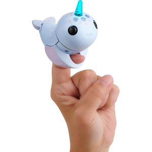 WowWee - Fingerlings Narwhal Robot -Blauw