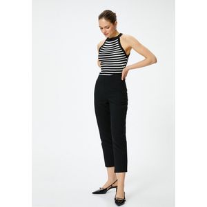 Hoge taille Sigaret Anzughose