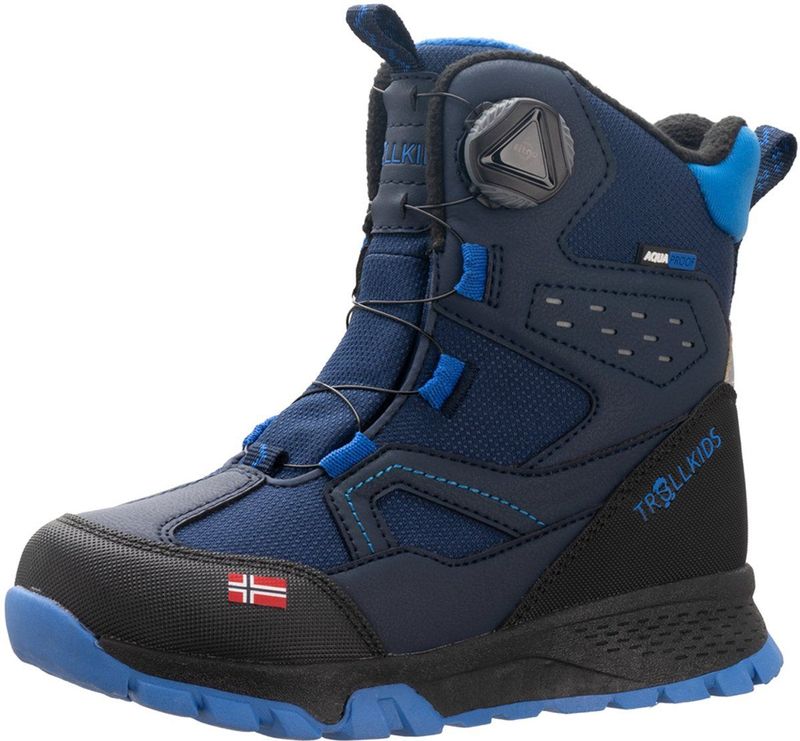 Trollkids - Kirkenes - Winter Boots - Blauw - Waterdicht