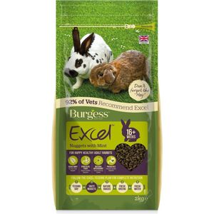 Burgess Excel Rabbit Adult Konijnenvoer 10 KG