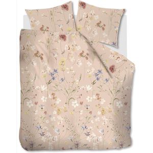 Ariadne at Home Flowerlove dekbedovertrek - Lits-Jumeaux - 240x200/220 - Nude