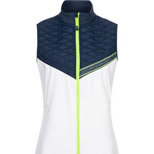 Ellesse Frann Gilet/ Bodywarmer - Wit/ Blauw - Maat XL