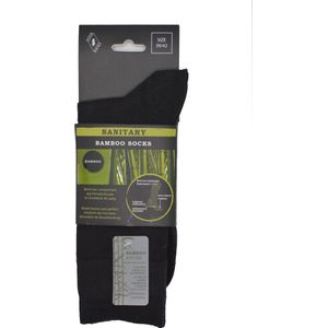 Bamboe sokken voor heren -  LOSSE ELASTIEK - 6 PAAR - Bruin - mannen maat 39/42 - Hoge kwaliteit