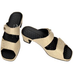 Vital -Dames - goud - slippers & muiltjes - maat 37