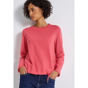 STREET ONE - Sweatshirt - Almond Coral - Lange Mouwen - Regular Fit
