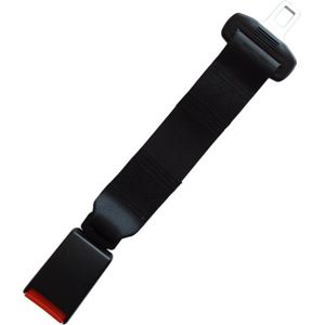 Autostoelverlenger - dikke persoon, zwangere vrouw, kinderzitje autogordelverlenger - gordelverlenger - rolstoelgordel - met metalen gesp 1 stuk