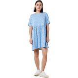 Noisy May - Kerry - Korte Jurk - Blauw - Korte Mouwen