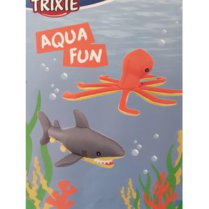 Trixie waterspeelgoed - octopus - drijvend - stof - 32 cm