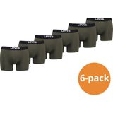 Levi's - Boxershorts - Khaki - 6-pack - Solid Organic Cotton