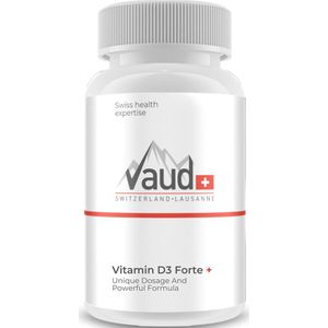 Vaud | Vitamine D3 | 100 softgels | 75mcg | 3000IE | Kwaliteit | Hoog gedoseerd