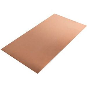 Koper  handplaat | 400x200mm | 0,8mm