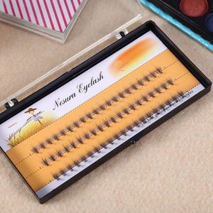 60PCS DIY Individuele Wimpers voor Wimperextensions - Plukjes Cluster Wimpers Volume 3D Fans Natuurlijk Valse Wimpers 6-14MM(8mm)