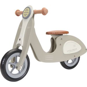 Little Dutch Houten Loopscooter FSC - Olive