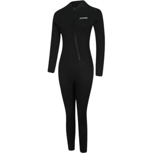 Nivard Wetsuit Dames - Swimsuit - Shorty - Surfpak - Duikpak - Lange Mouw - Zwemsuit - Zwart - XS