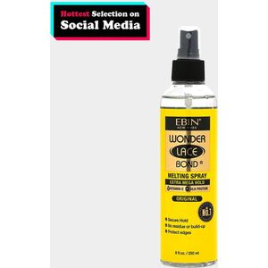 EBIN MELTING SPRAY - WONDER LACE BOND - MELTING SPRAY - LACE WIG - PRUIK - MELT- 250ML - ORIGINAL STRENGTH
