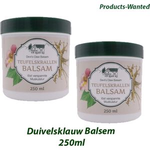 2-Potten Duivelsklauw Balsem 250ml
