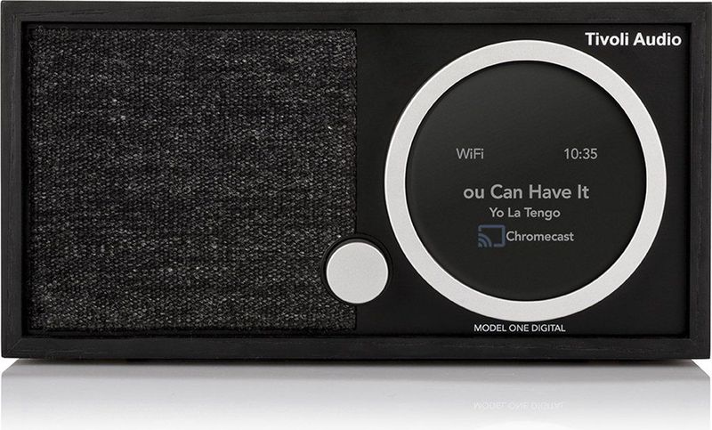 Tivoli Audio - Model One Digital+ Gen 2 - DAB+/WiFi/AirPlay 2/Chromecast/Smart Radio - Zwart/Zwart