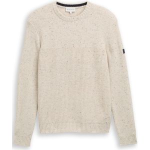 Tom Tailor - Gebreide Pullover - Regular Fit - Katoenmix