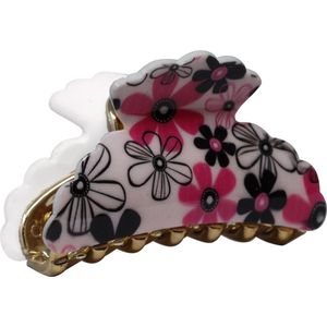 Jessidress® Haarklem Dames Haarkam Stevige Haarclip Haarklemmen - Roze