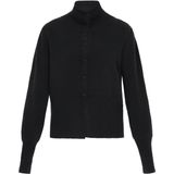 DreiMaster - Vintage - Gebreid Vest - Zwart