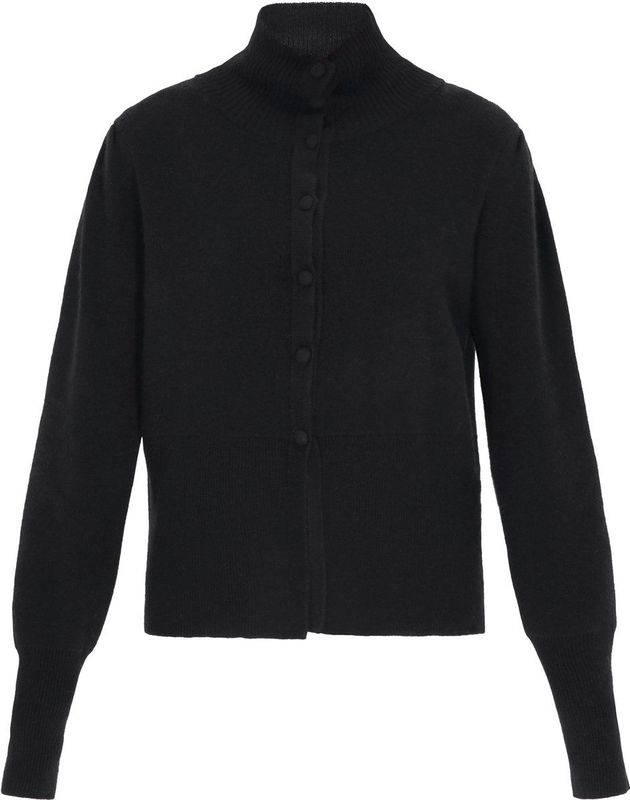 DreiMaster - Vintage - Gebreid Vest - Zwart