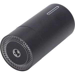Autoverspreider voor Etherische Oliën - Kleurrijk Licht - USB-aangedreven - Automatische Inductie - Autogeurluchtbevochtiger - Draagbare - 3 Versnellingen - Aangepast - Zwart .
