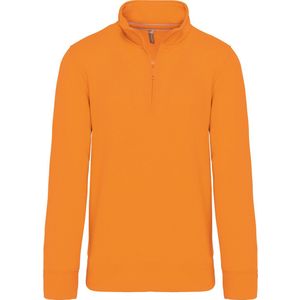 Kariban Sweater met ritshals K487 - orange