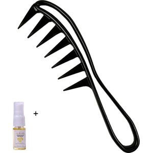 Aurgan Wijde tanden douchekam - haarkam / barberkam