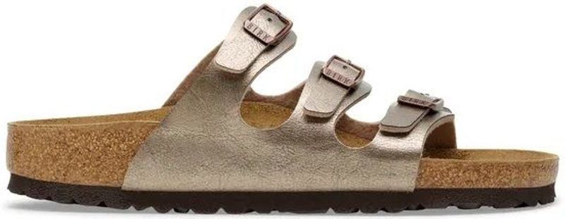 Birkenstock - Florida BS - Sandaal - Beige - Birko-Flor