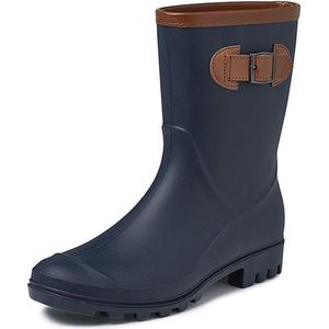 Gevavi boots - Laura Dameslaars - Dames regenlaarzen - PVC blauw - Maat 38