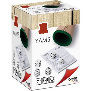 Cayro - Yam's Deluxe - Dobbelspel - 2-8 Spelers - Geschikt vanaf 7 Jaar
