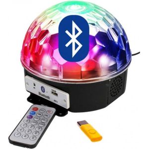 LED Magische Crystal Disco Bal Lamp met Bluetooth en Afstandbediening - Muziek Box - Feest - Studenten Lamp -  Discotheek - Huisfeest - Cadeau - LED Lamp