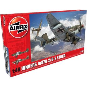 Airfix - Junkers Ju87b-2/r-2 - modelbouwsets, hobbybouwspeelgoed voor kinderen, modelverf en accessoires