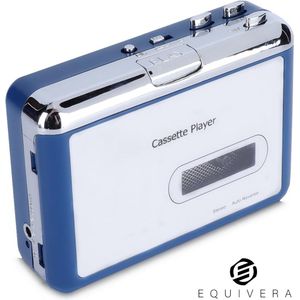 Equivera Cassette Speler - Cassette - Cassettespeler - Cassettebandjes - Cassetterecorder