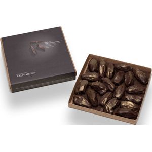 DARQ Chocolade Geschenkdoos met Medjoul Dadels in Luxe Chocolade - Pure chocolade - Smakelijk Chocolade Cadeaudoos -  Handgemaakt, duurzaam, biologisch en fair trade