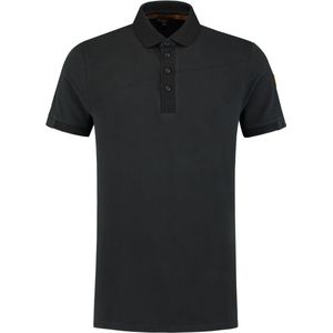 Tricorp 204002 Poloshirt Premium Naden Heren - Zwart - 4XL