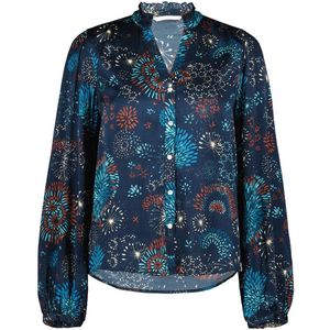 DIDI Dames Blouse Horizon Black Sprinkle print maat 38