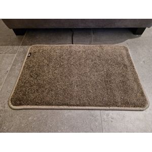 Verwarmde voetenmat EXCELLENT - TAUPE 40x60cm