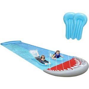 Gratyfied - Waterbaan speelgoed - Waterspeelgoed buiten - ‎550 x 145cm - 2,8 kg - Blauw