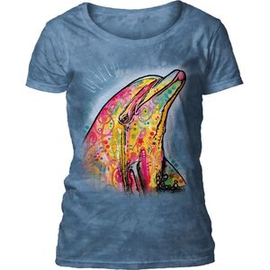 Ladies T-shirt Russo Dolphin M