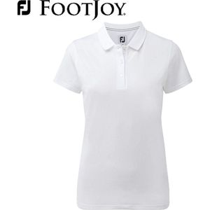 Footjoy Stretch Pique Poloshirt 88493 Dames Wit - Maat L