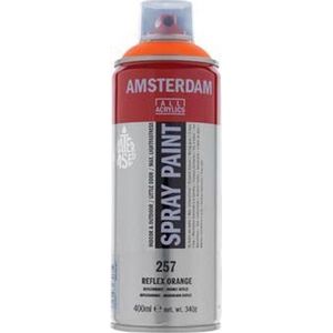 Spuitbusverf - Spraypaint -  #257 - Reflexoranje - Amsterdam - 400ml