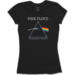 Pink Floyd - Dark Side Of The Moon Dames T-shirt - S - Zwart