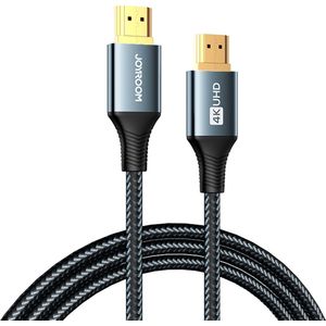 JOYROOM - HDMI kabel - Geschikt voor Beeldscherm of TV - 4K/60Hz - 2 meter - Zwart