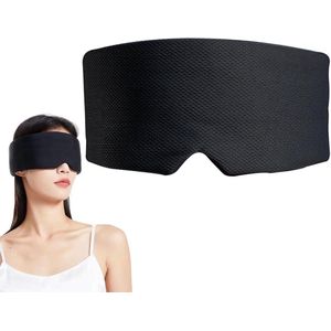 Lichtblokkerend Slaapmasker - Geschikt voor Reizen - 1 stuk - Zwart