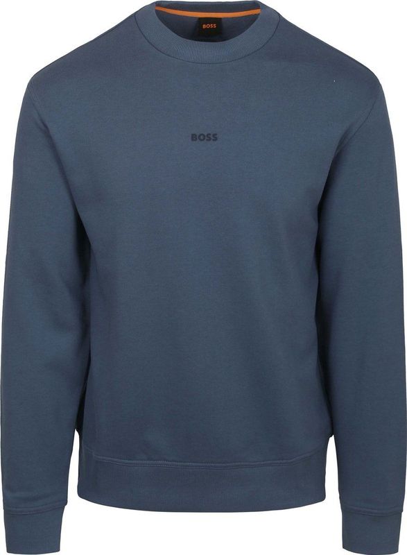 BOSS Sweatshirt 'WeSmall' saffier