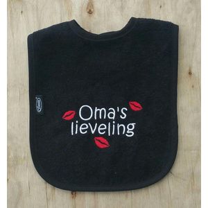 Zwarte slab met ""Oma's lieveling