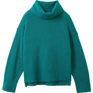 Tom Tailor Dames-Pull--32402 ever gree-Maat XXL