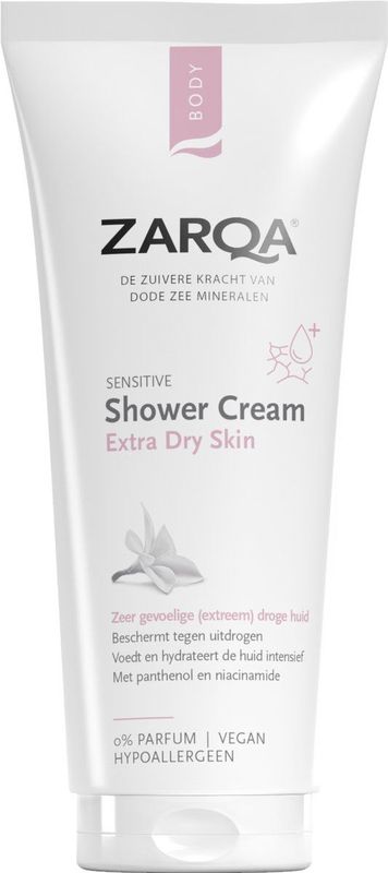 ZARQA - Extra Dry Skin Shower Cream - 200ml - Douchegel