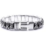 Josh - 03441 - Armband - Zilverkleurig - 19.50 - 21.50 CM